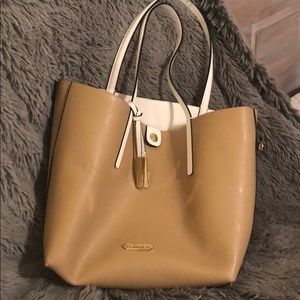Coach tote leather reversible bag